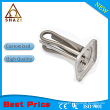 Square flange water immersion heater